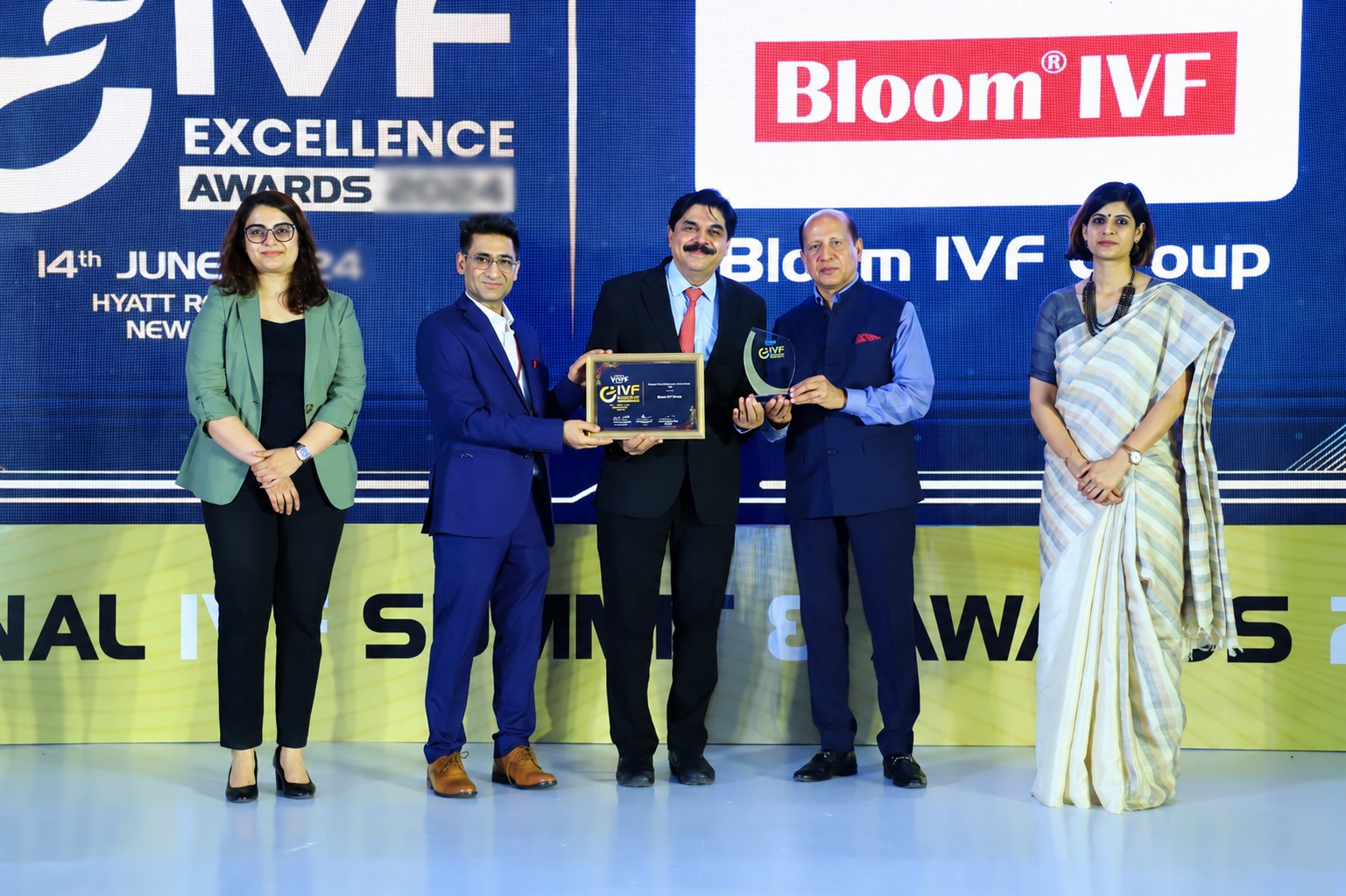 Bloom IVF Group honoured with Outstanding IVF Chain National Impact award